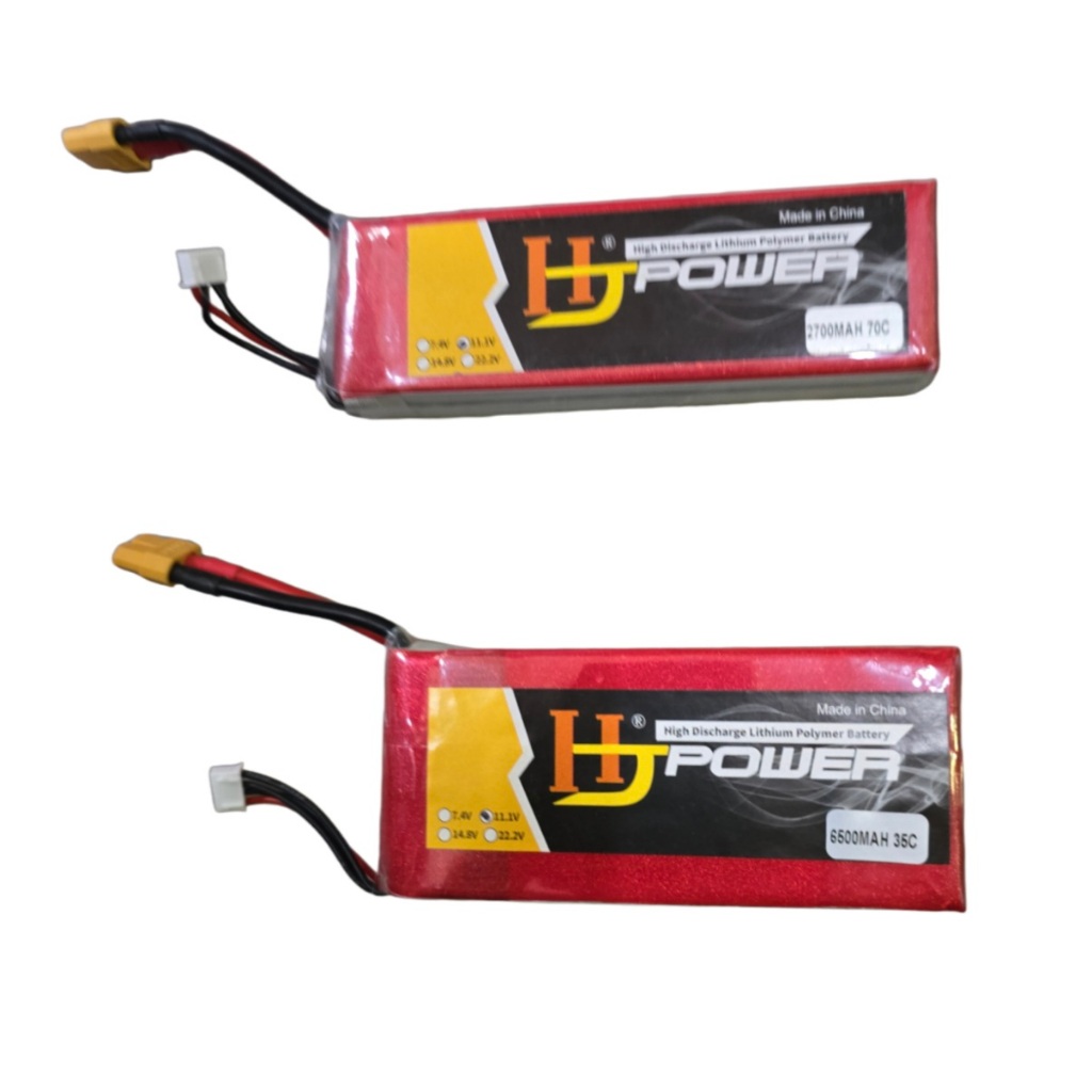 HJ 2700mah  6500mah สำหรับ รถ เรือ เครื่องบิน โดรน บังคับ