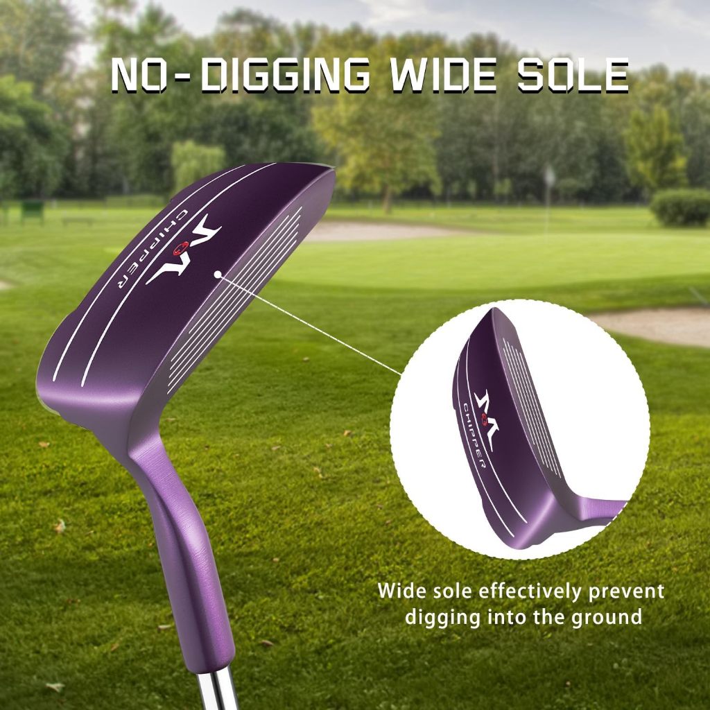 ชิปเปอร์ Chipper Like Putter MAZEL Golf Purple Color