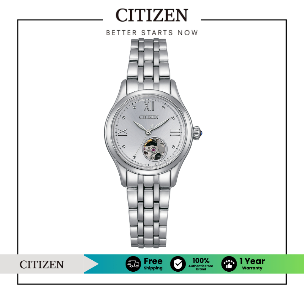 CITIZEN Automatic PR1040-88A Lady Watch (นาฬิกาผู้หญิงระบบออโตเมติก)