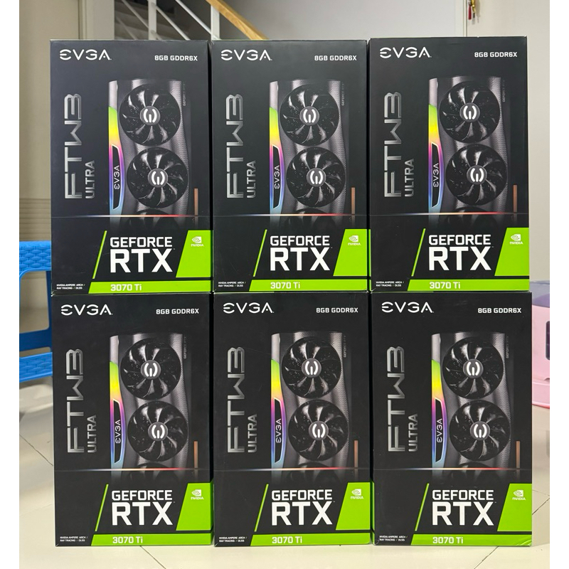 RTX3070Ti มือสอง 8GB EVGA FTW3 ULTRA