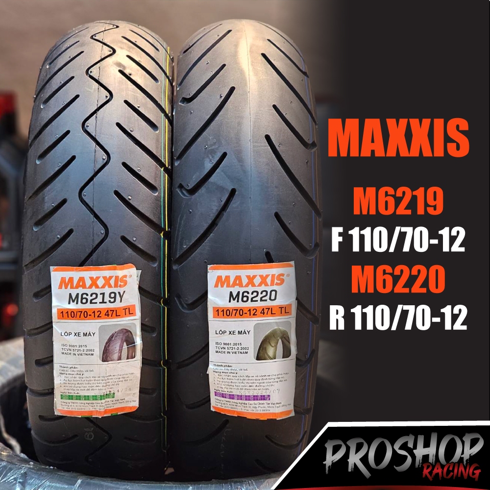 ยาง Maxxis M6219 M6220 ขอบ 12 110/70-12 สำหรับ Grand filano