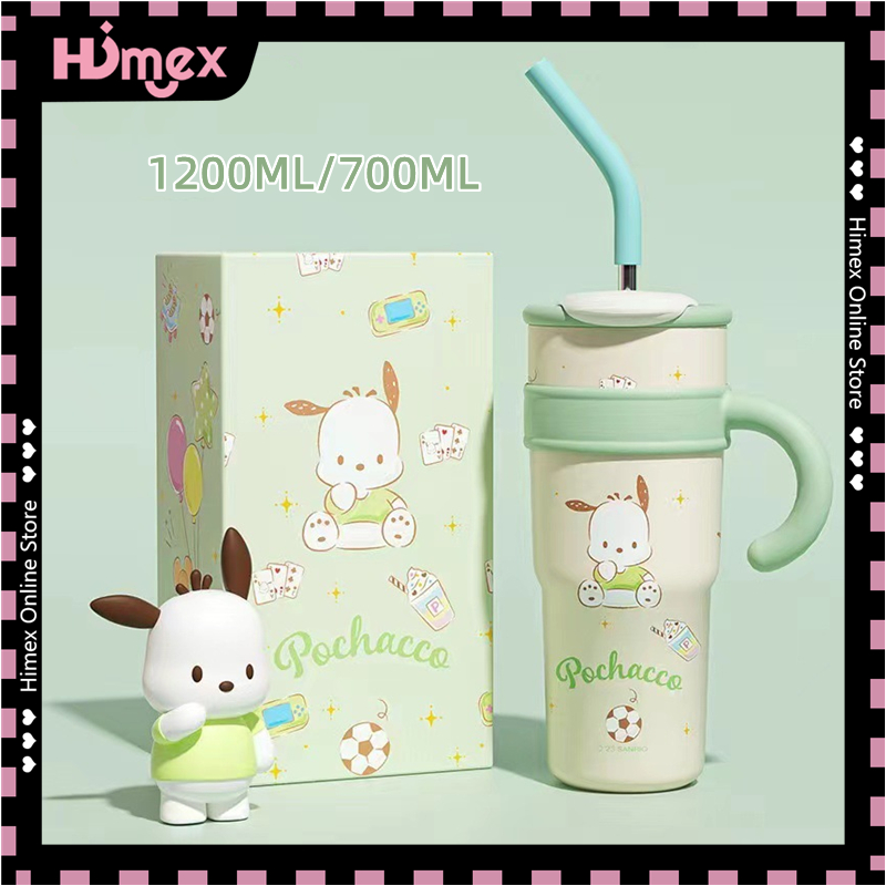 Himex แก้วเก็บความเย็น Sanrio กระติกน้ำรักษาความร้อน กระติกน้ำน่ารัก ของขวัญ แก้วกาแฟความจุใหญ่ 700ml/1200ml แก้วกาแฟ