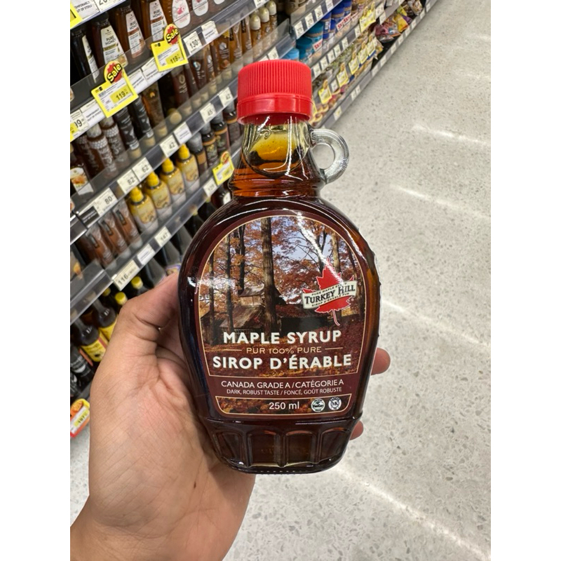 Maple Syrup 100% 250ml (เมเปิ้ลไซรัป 100% 250มล.