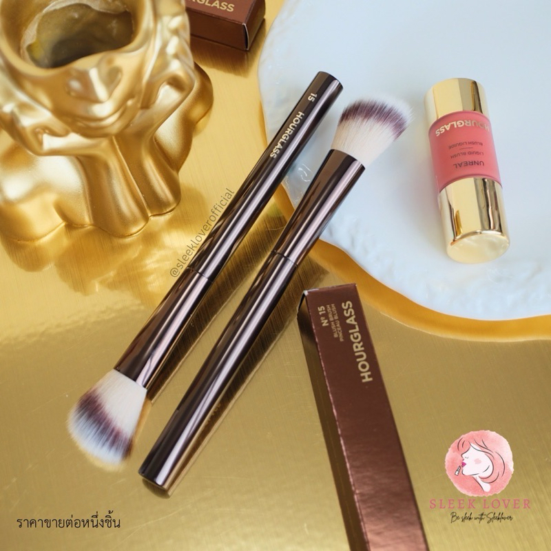 [เหลือ 1,000.- "เก็บโค้ดทักแชท"] 🔻พร้อมส่ง&แท้🔻Hourglass NO.15 Blush Brush