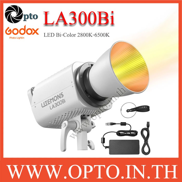 Godox Litemons LA300Bi Bi-Color LED Light ไฟLEDสปอร์ตไลท์สำหรับวีดีโอ 300W LA300