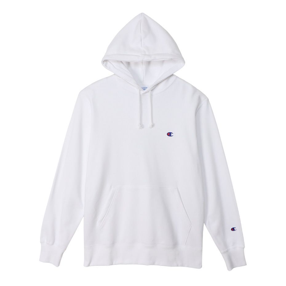 CHAMPION HOODED SWEATSHIRT-เสื้อฮู้ดสำหรับผู้ชาย#C3-Y136-010