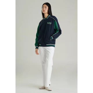 Mc jeans เสื้อแจ็คเก็ตบอมเบอร์ Unisex แขนยาว สีกรมท่า MJCP078