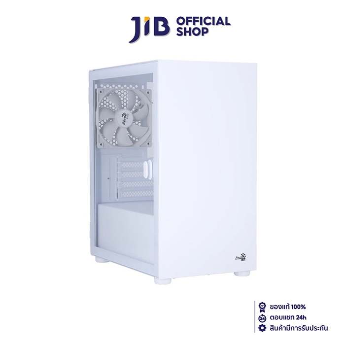CASE (เคส) AEROCOOL CS-111 (WHITE) (MICRO-ATX)