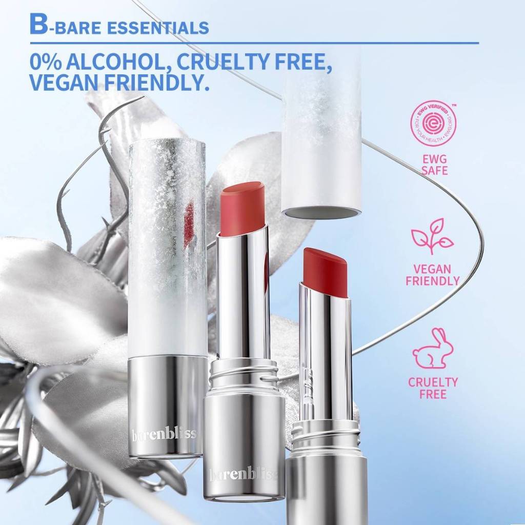 bnb barenblis No Gravity Transferproof Matte Lipstick ลิปแมท บางเบาไม่หนักปาก กันน้ำ ติดทน รูปที่ 2