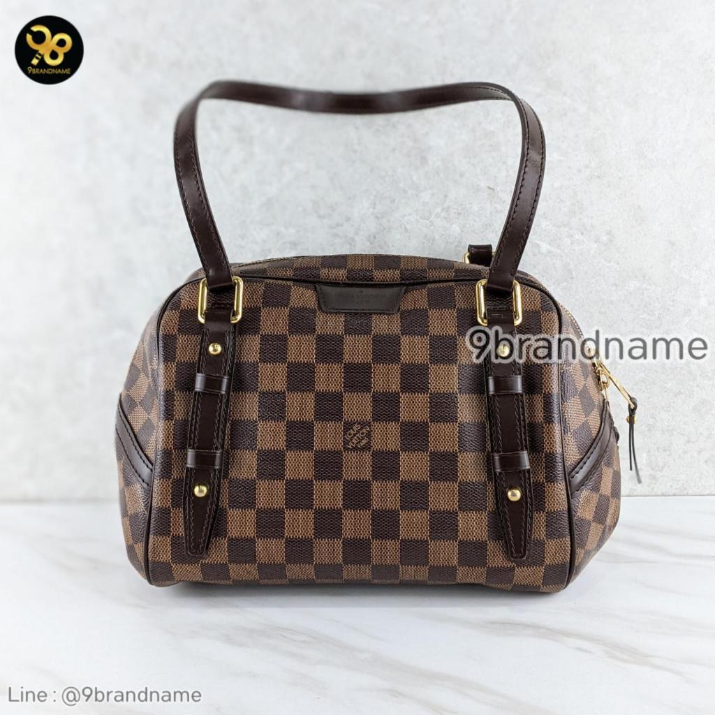 Louis Vuitton	Rivington Pm Damier Ebene มือสอง ก่อนสั่งซื้อทักแชทก่อนนะคะ