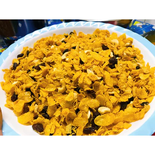 คอนเฟลกคาราเมล 100g | PWS.BAKERY อัดแน่นธัญพืช ทำสดใหม่ ส่งทุกวัน เหมาะวางขายหน้าร้าน ทานเช้า ฉีกทานได้เลย