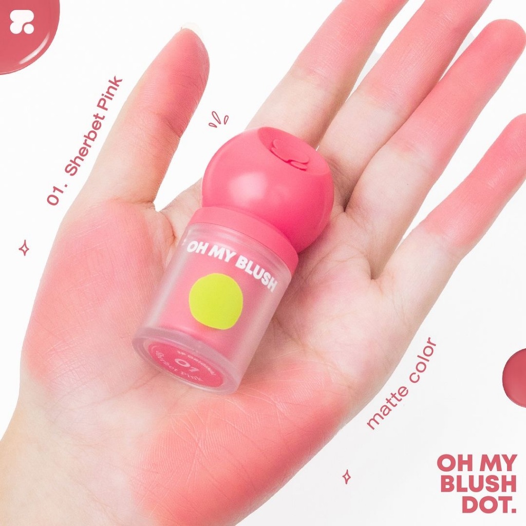 2P OH MY BLUSH DOT บลัชหัวโต