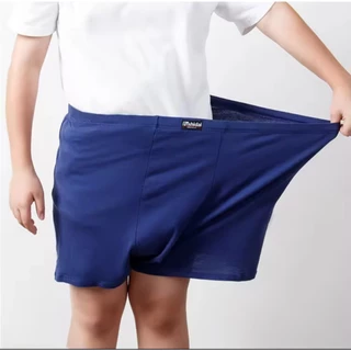 1 เซท 3ตัว 3 สี กางเกงบ๊อกเซอร์ไซส์พิเศษ 5XL - 9XL กางเกงในชายผ้าฝ้าย สำหรับคนรูปร่างสูงใหญ่
