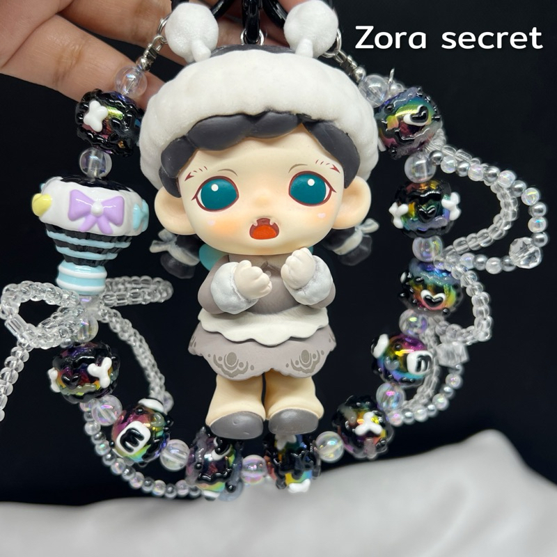 พวงกุญแจdiy พวงกุญแจdiy #งานแท้พร้อมส่ง✅#น้องมีเขี้ยว##พวงกุญแจ DIY Zara Secret##✅🆙🆙