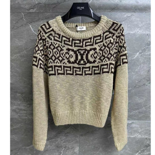 SWEATER CELINE KNITT เสื้อแขนยาว ไหมพรม สเวตเตอร์ เนื้อผ้านิ่ม ซีลีน เซลีน