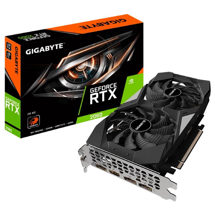 GIGABYTE RTX 2060 Windforce OC 6GB DDR6