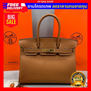 [งานเปะมาก หนังแท้100%] Hermes Birkin Togo Leather 30 cm GHW Original Grade Full Set Option