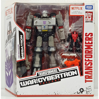 Transformers Generations Netflix War for Cybertron Decepticon Megatron Voyager WFC หุ่นยนต์ ทรานส์ฟอร์เมอร์ส Hasbro