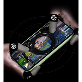 ถุงนิ้ว มังกรเงิน (5คู่ / 10คู่) เรืองแสง ผ้าไหม Flydigi ถุงนิ้วเล่นเกม พับจี ROV Pubg ฟีฟาย อาโอวี