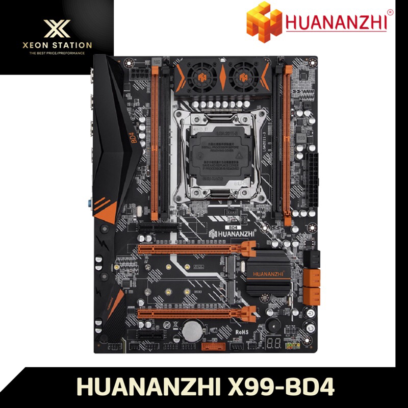 ⭐️ เมนบอร์ด X99 ⭐️ HUANANZHI X99-BD4