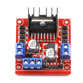 L298N โมดูลขับมอเตอร์ Motor Driver สำหรับ Arduino พร้อมส่งในไทย