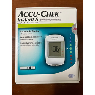 Accu chek instant s เครื่องตรวจระดับน้ำตาลแอคคิว เช็ค อินสแตนท์ เอส