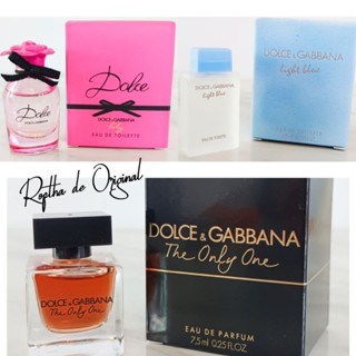 D&amp;G Dolce &amp; Gabbana mini น้ำหอมขวดจิ๋ว 7.5ml 5ml 4.5ml