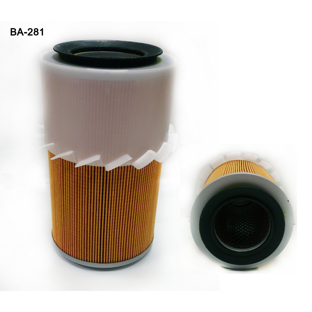 BlackClubs ไส้กรองอากาศนิสสัน ฟรอนเทียร์ 2500 CC. TURBO มีใบพัด  ZDI    รหัส BA281