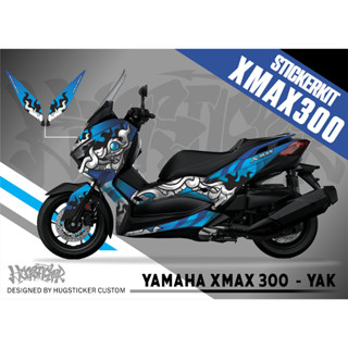 สติ๊กเกอร์สสำหรับติดรถ X-MAX - ลาย YAK