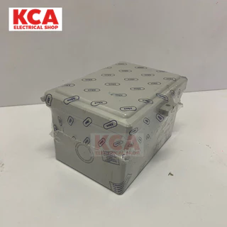 ABCO ตู้พลาสติกกันน้ำ ขนาด 4X6 นิ้ว 6X8 นิ้ว สีขาว สีเทา ฝาทึบ