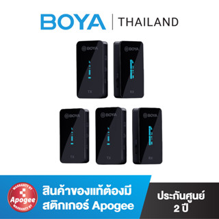 BOYA BY-XM6-S 2.4GHz Ultra-compact Wireless Microphone เหมาะสำหรับทำ Content, Vlog ของแท้ BOYATHAILAND ประกัน 24 เดือน