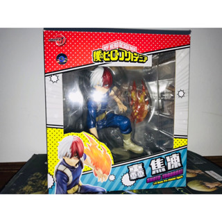 โมเดล Figure ฟิกเกอร์ จากการ์ตูนเรื่อง My Hero Academia มายฮีโร่ อคาเดเมีย Todoroki Shouto โทโดโรกิ โชโตะ 1/8 Ver