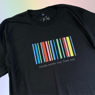 เสื้อยืดลาย barcode rainbow|Sherbet.teeshop