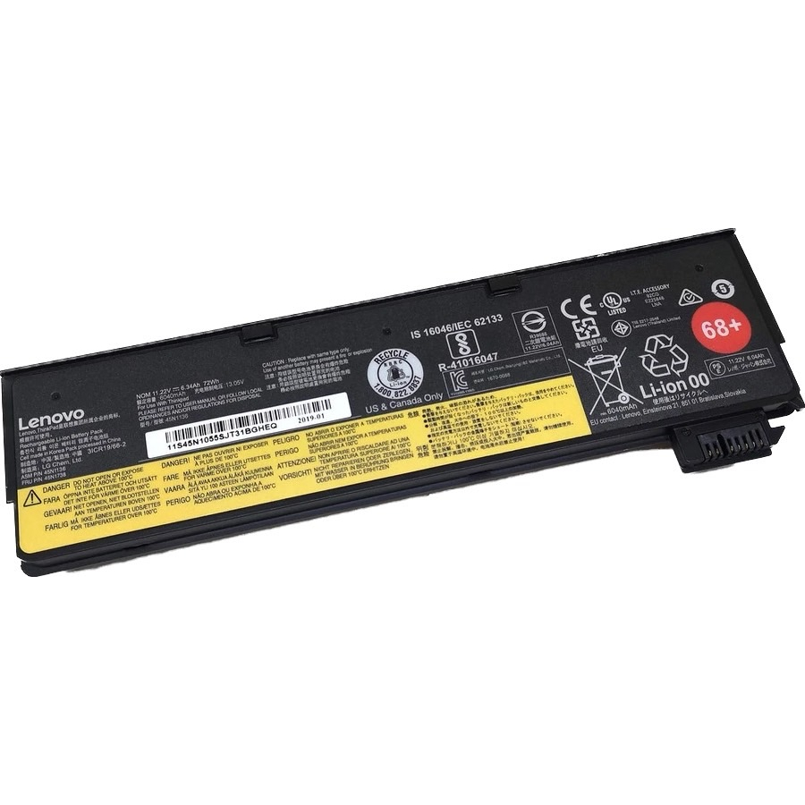 (ส่งฟรี รับประกัน 1 ปี) Lenovo Battery แบตเตอรี่ โน๊ตบุ๊ก Lenovo X240 9cell X250 X260 X270 T440 T450