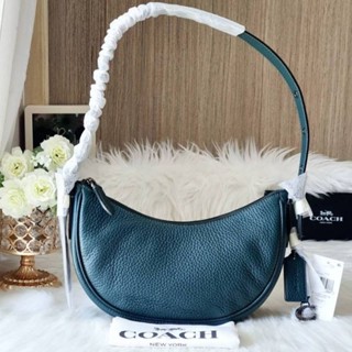 💚💚New Coach LUNA SHOULDER BAG💚💚กระเป๋าสะพายสีเขียว /สีเหลือง สวย เท่ห์ๆ 💚💚💚สีมาใหม่คร้า