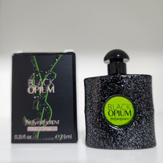 น้ำหอมจิ๋วมินิ Ysl Black Opium Illicit Green EDP 7.5ml แบบแต้มมีกล่อง