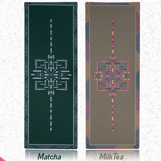 ASANA ฺTribal Rug เสื่อโยคะหนา 5 มิล กันลื่น พื้นผิวนุ่ม