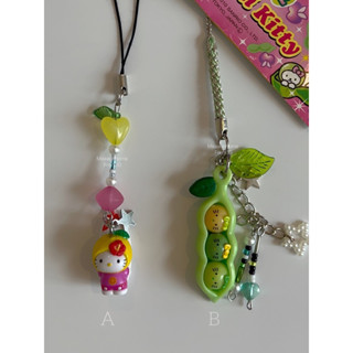 ミ★ Sanrio San-X Kawaii Characters Keychain, handmade with love &lt;3 พวงกุญแจคิตตี้