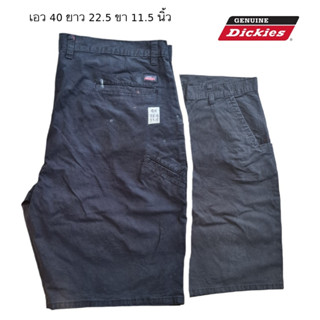 Dickies กางเกงสามส่วน 5 กระเป๋า สีดำ size 40