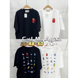 เสื้อยืด PlasSize Callmeagain กระป๋องโค้ก อก 48-50 สไตล์เกาหลี