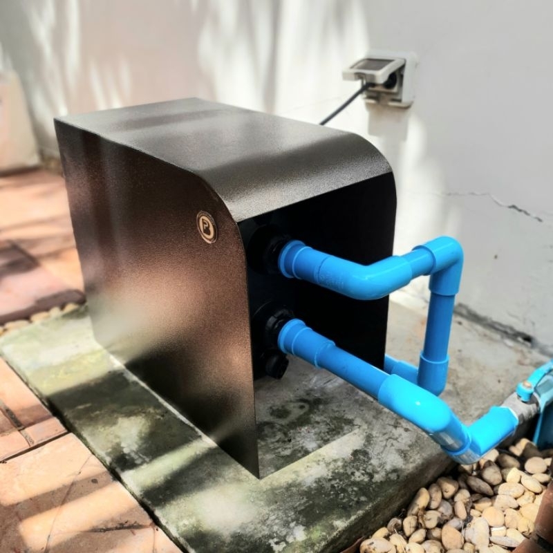 ฝาครอบปั๊มน้ำ อลูมีเนียม BIG PUMP สำหรับ Grundfos SCALA2  SCALA1 CALPEDA META small  เกรดพรีเมี่ยมผลิตจากอลูมิเนียม