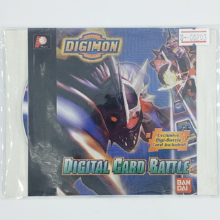 [00203] Digimon : Digital Card Battle (US) แผ่นเกมก็อปปี้ PS1 แผ่นเกมปั๊มโรงงาน มือสองสภาพดี