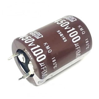 C Capacitor Electrolyte 100uF 450V ตัวเก็บประจุ อิเล็กโทรไลต์ คาปาซิเตอร์