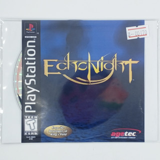 [00170] ECHONIGHT (US) แผ่นเกมก็อปปี้ PS1 แผ่นเกมปั๊มโรงงาน มือสองสภาพดี