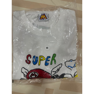 New in pack t shirt megayacht size M super mario