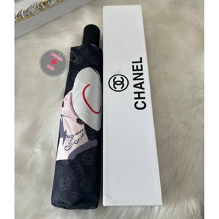 ร่มพรีเมี่ยมกิ๊ฟ Chanel🖤🤍☔️