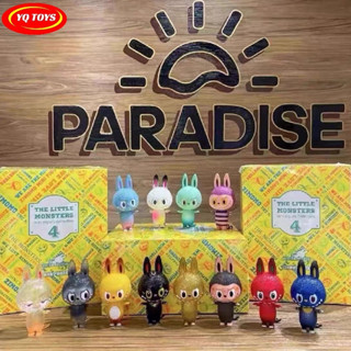 กล่องจุ่ม The Little Monsters Mini Figure V.4 มาในเเนวกล่องสีเหลืองสดใส มี12 เเบบให้จุ่ม