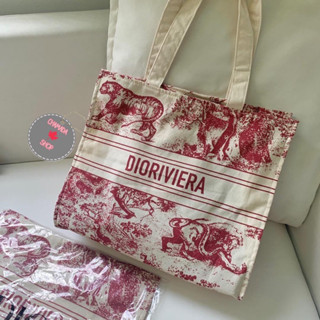 ❤️กระเป๋าผ้า  DIORVIERA CANVAS  BAG❤️