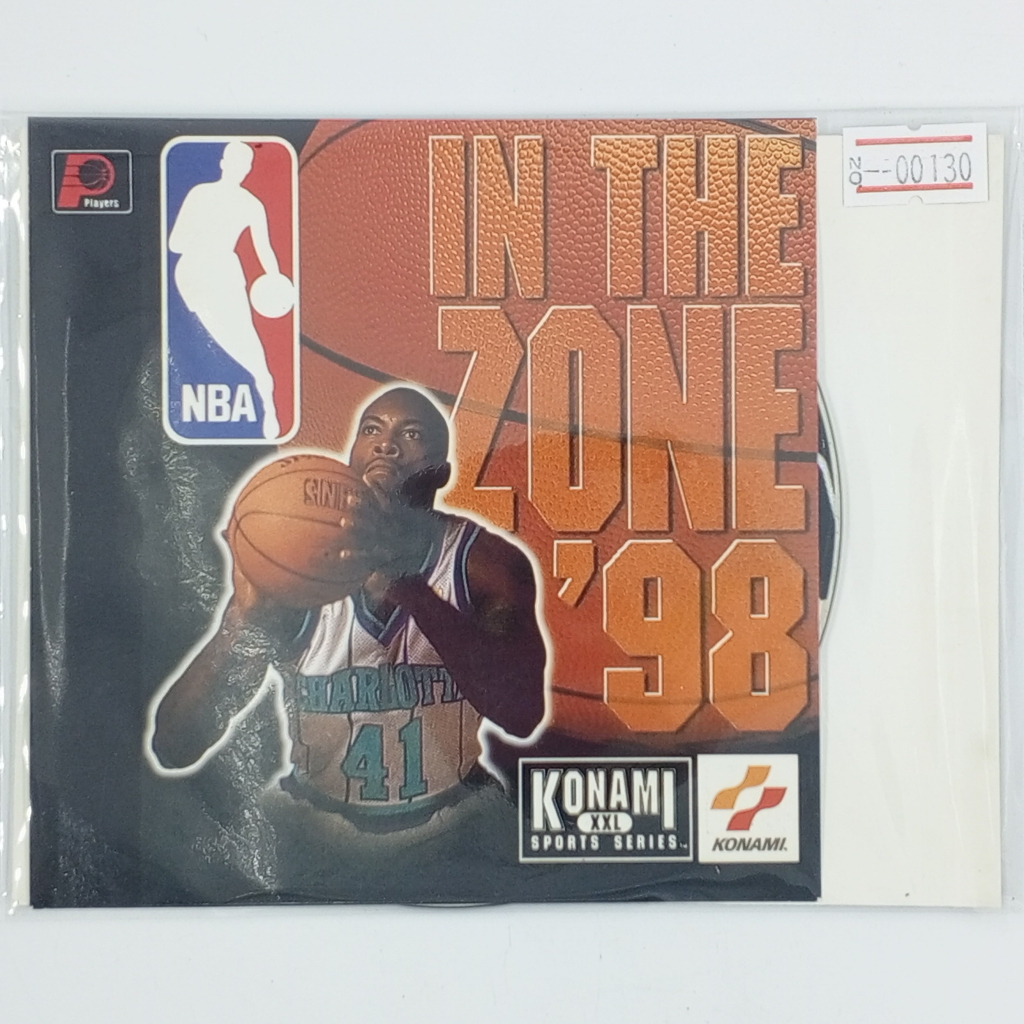[00130] NBA IN THE ZONE '98 (US) แผ่นเกมก็อปปี้ PS1 แผ่นเกมปั๊มโรงงาน มือสองสภาพดี