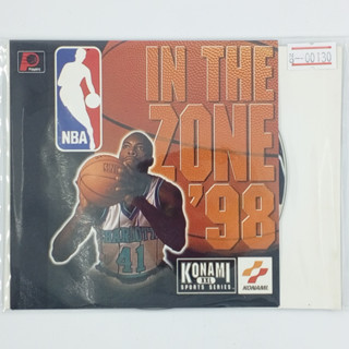 [00130] NBA IN THE ZONE 98 (US) แผ่นเกมก็อปปี้ PS1 แผ่นเกมปั๊มโรงงาน มือสองสภาพดี